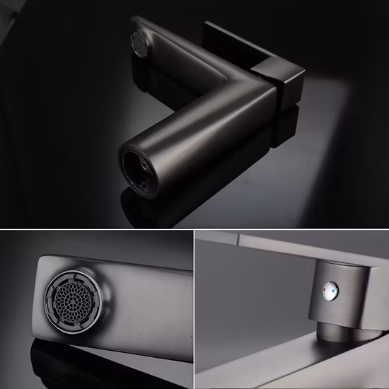 Сантехника Tiema, одно отверстие, водопад, водопроводный кран, ванная комната, кухня, латунный смеситель, смеситель для раковины, образец настройки