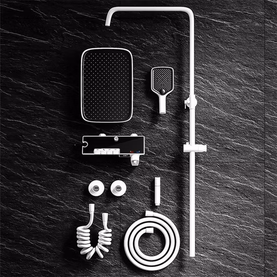 Смеситель для душа Смесители со счетчиком Латунная душевая система в