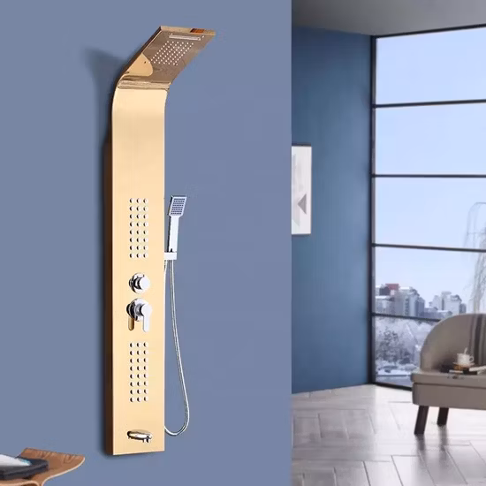 Душевая система с изливом для ванны-водопада